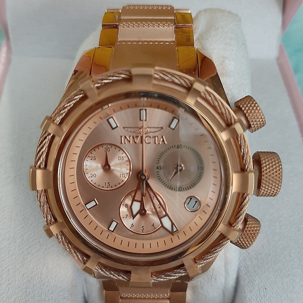 ⏳⏱INVICTA BOLT SPORT ROSE GOLD WATCH Model 12460